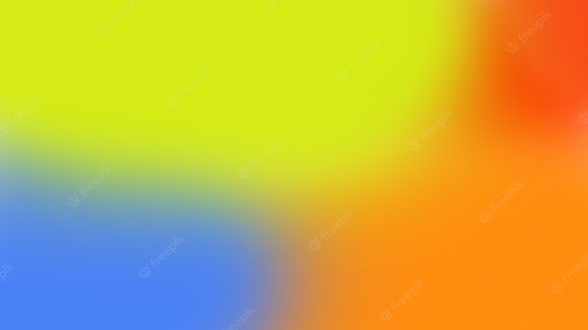 Blur Vibrant Gradient Background