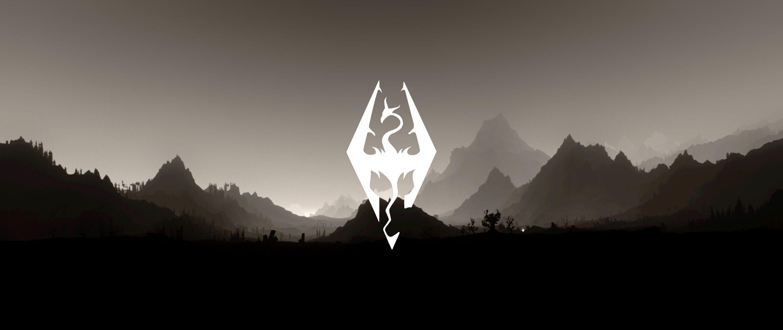 Minimalism Skyrim Background