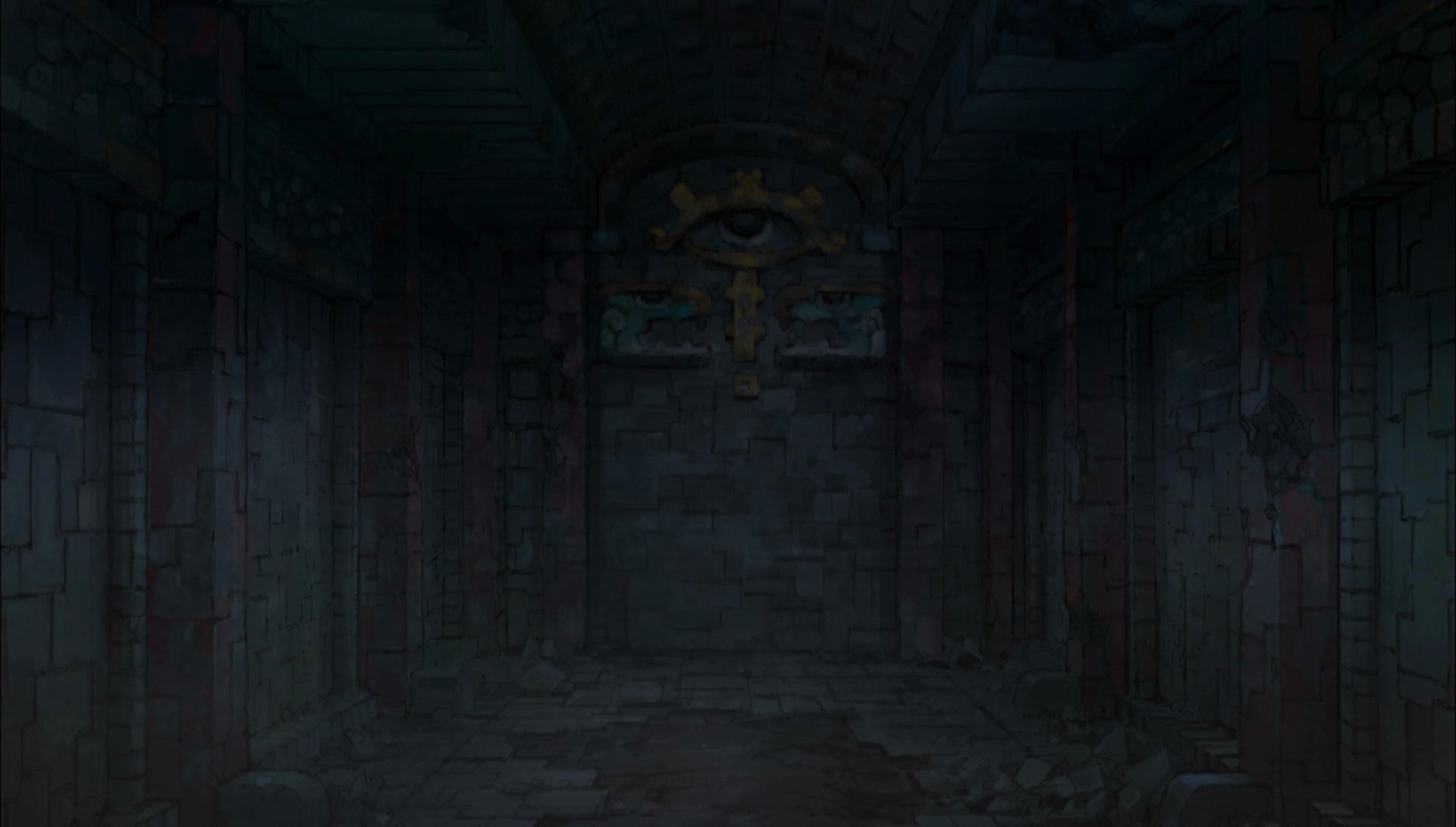 Anime Dungeon Background