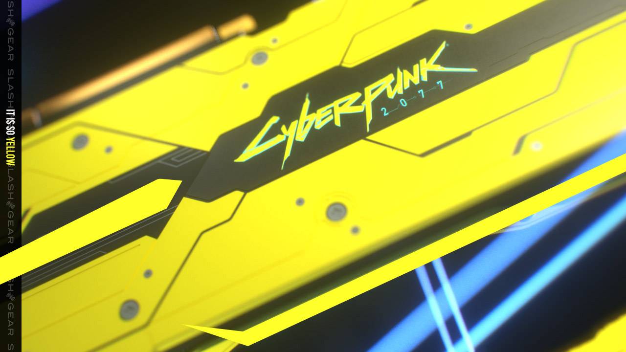 Cyberpunk 2077 Yellow Background