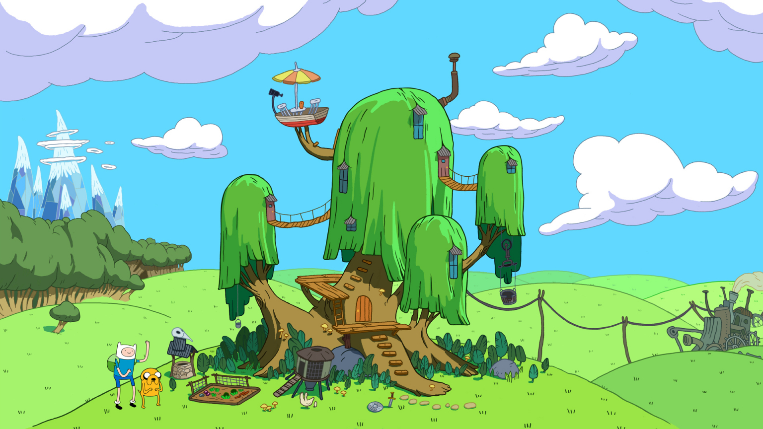 Adventure Time Background