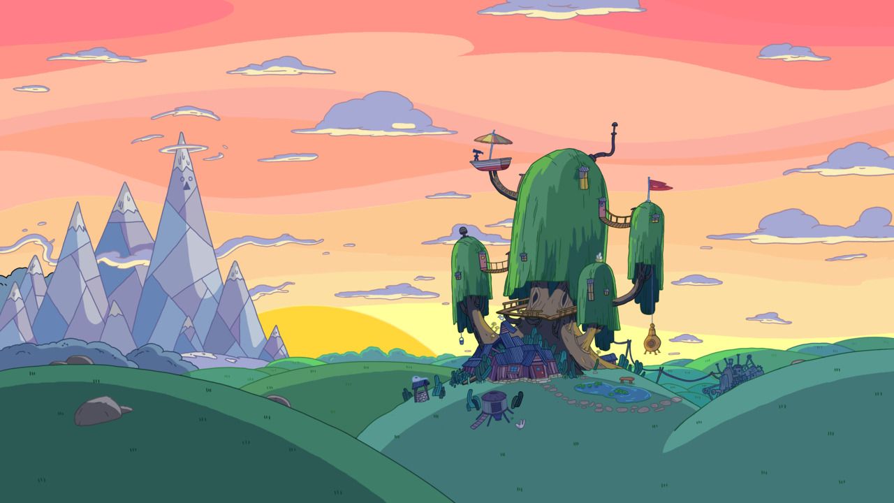 Adventure Time Treehouse Background