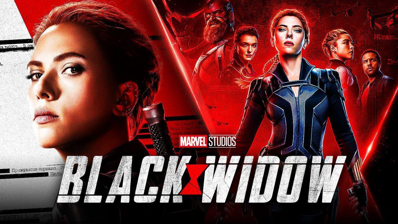 Black Widow Background Logo