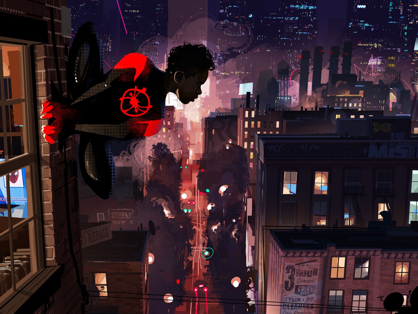 Spider-Man Into The Spider-Verse Background