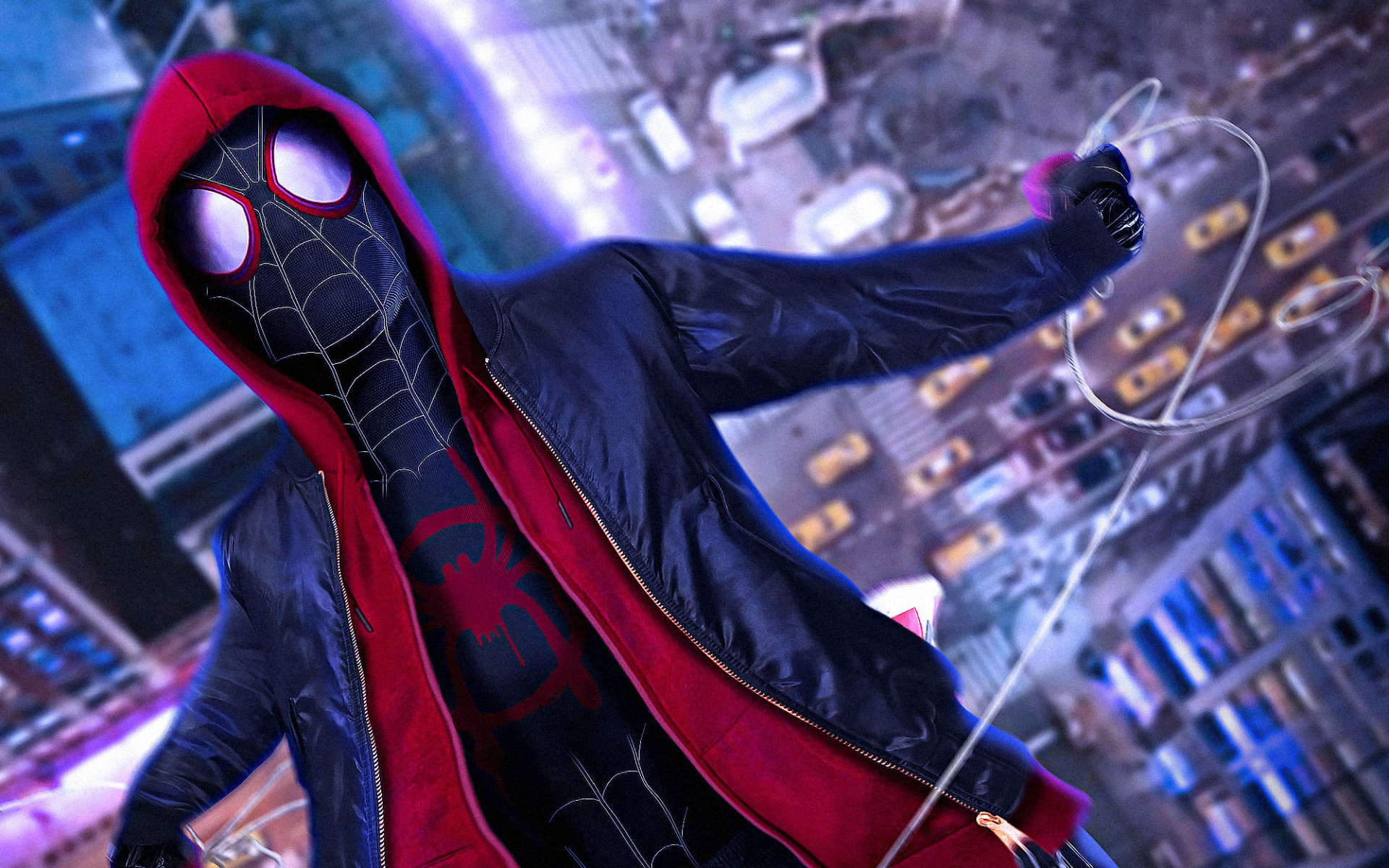 Spider-Man Into The Spider-Verse Background