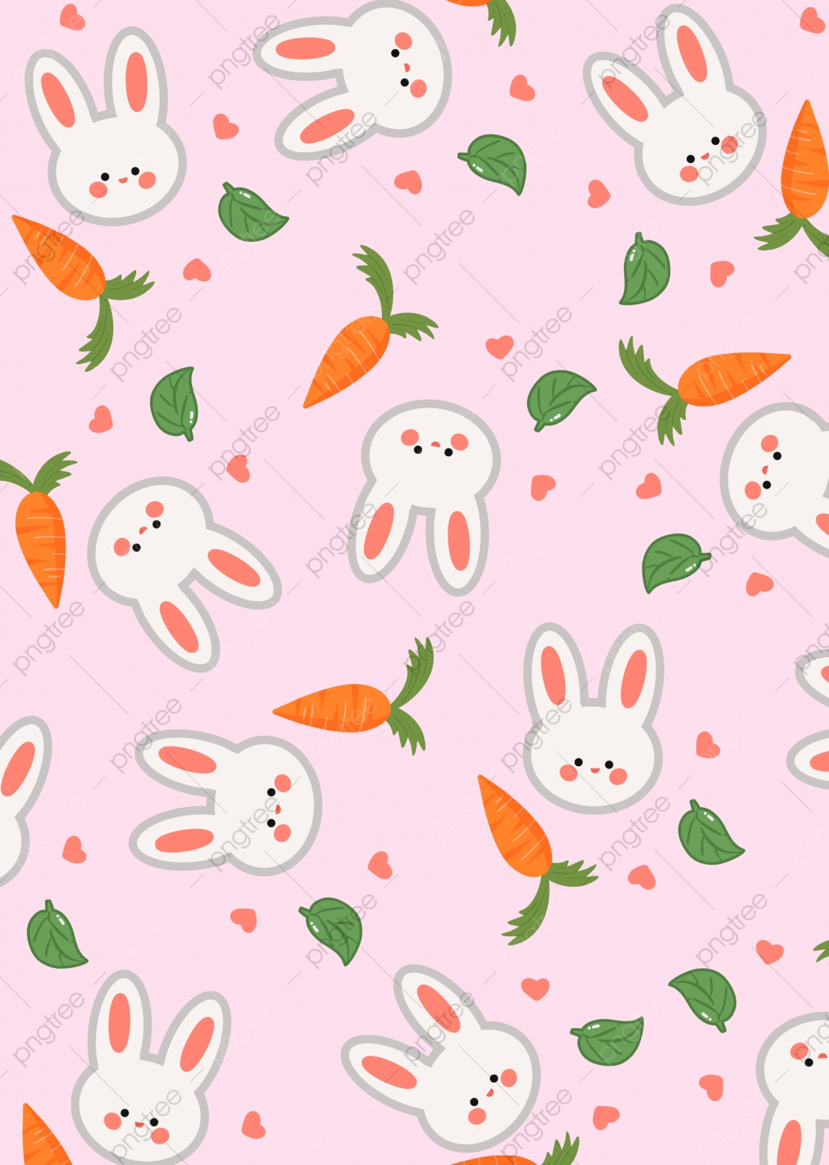 Cute Bunny Background