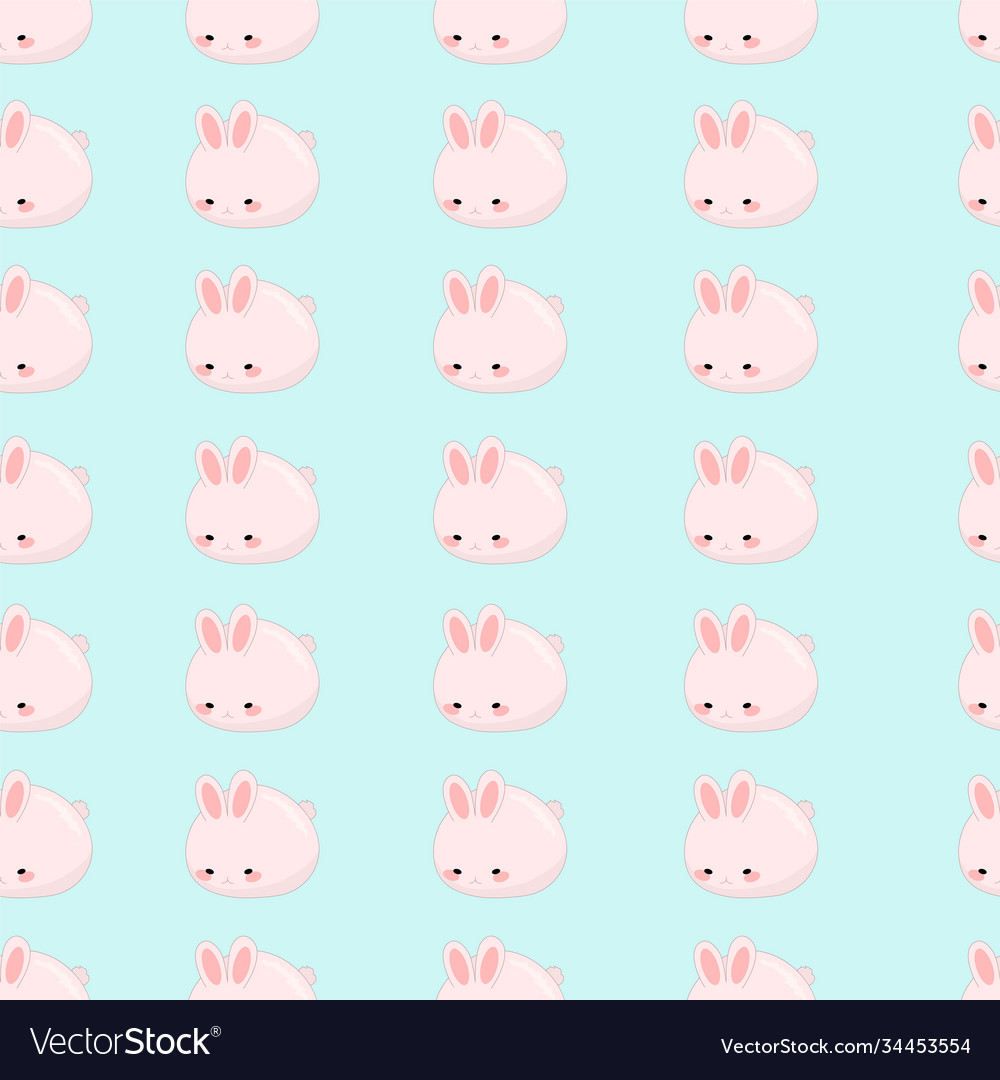 Cute Cartoon Bunny Background