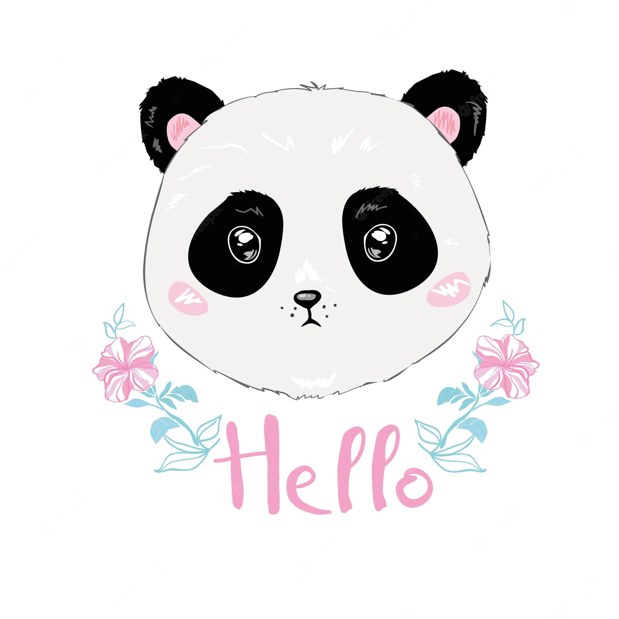 Cute Panda Background