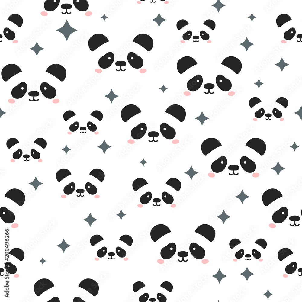 Cute Panda Background