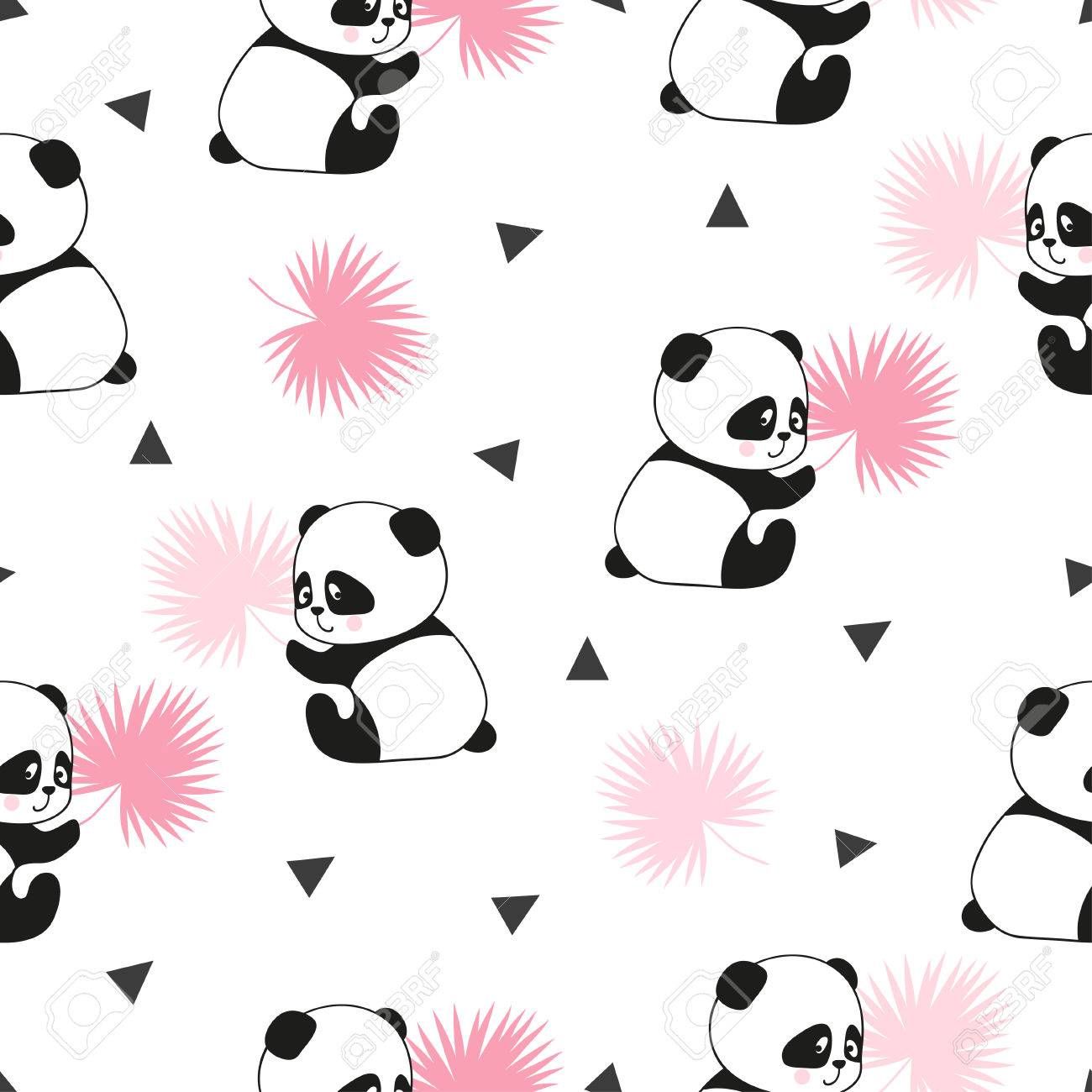 Cute Panda Background