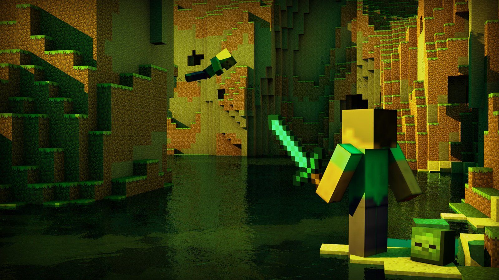 Cool Minecraft Background