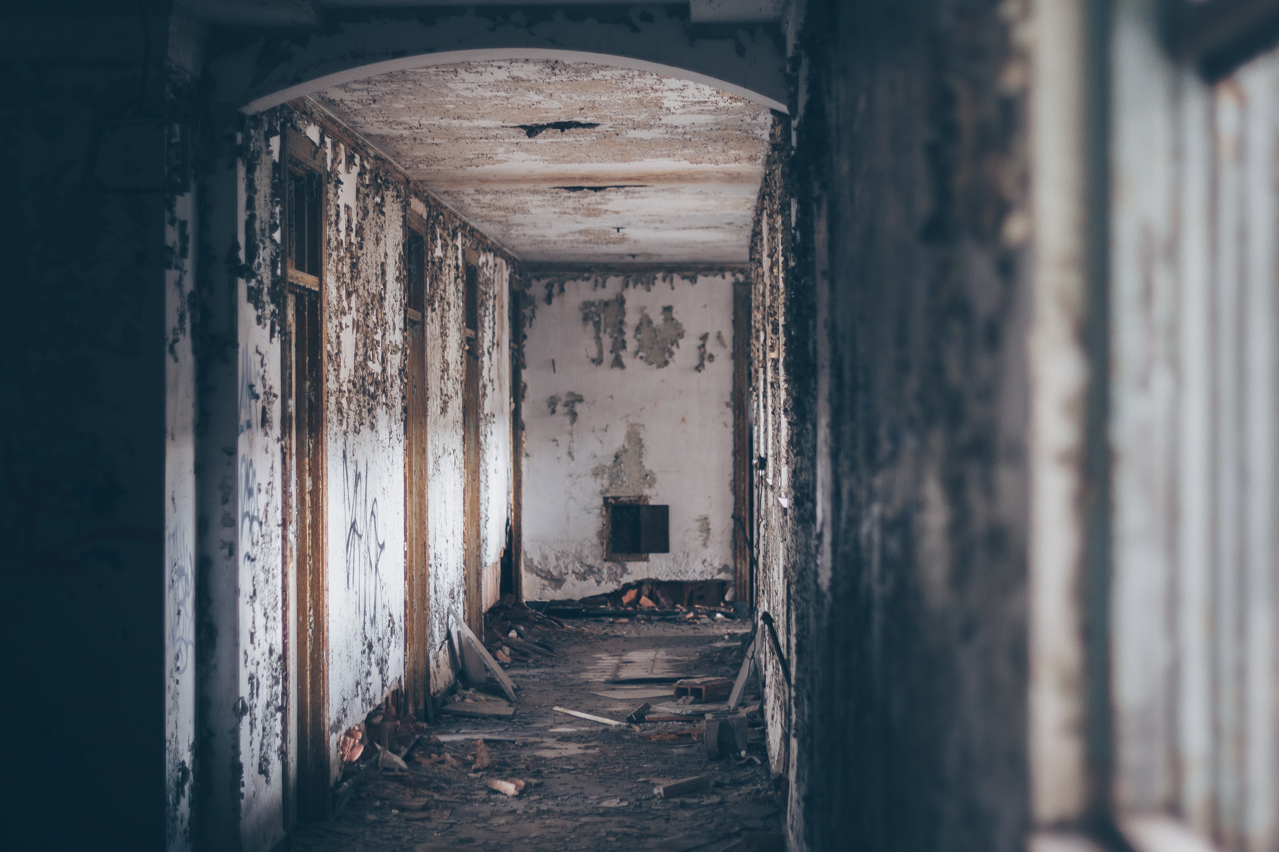 Abandoned Building Background