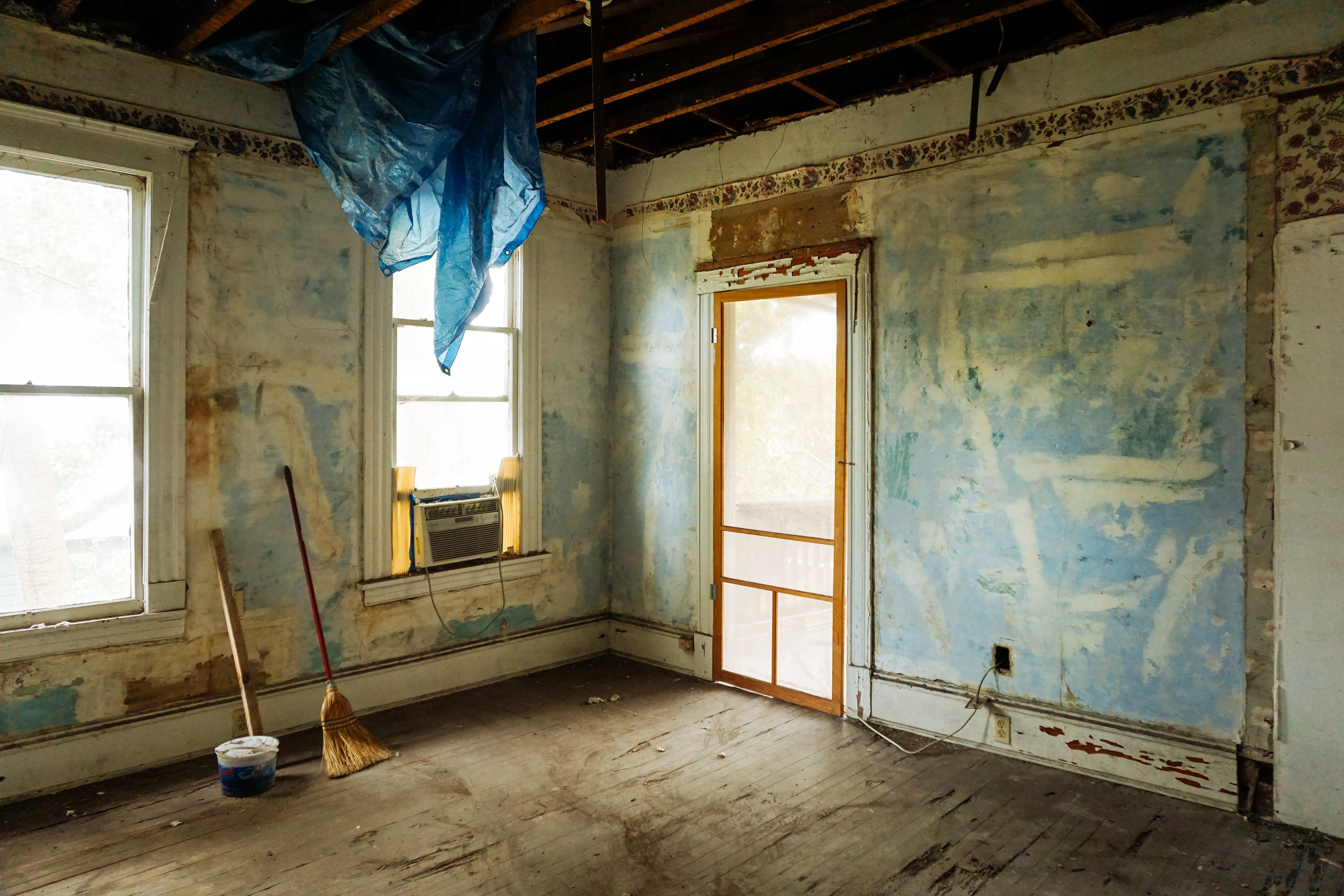 Abandoned House Background