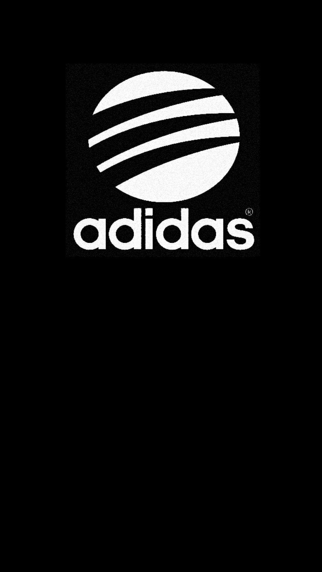 Adidas Logo Black Background