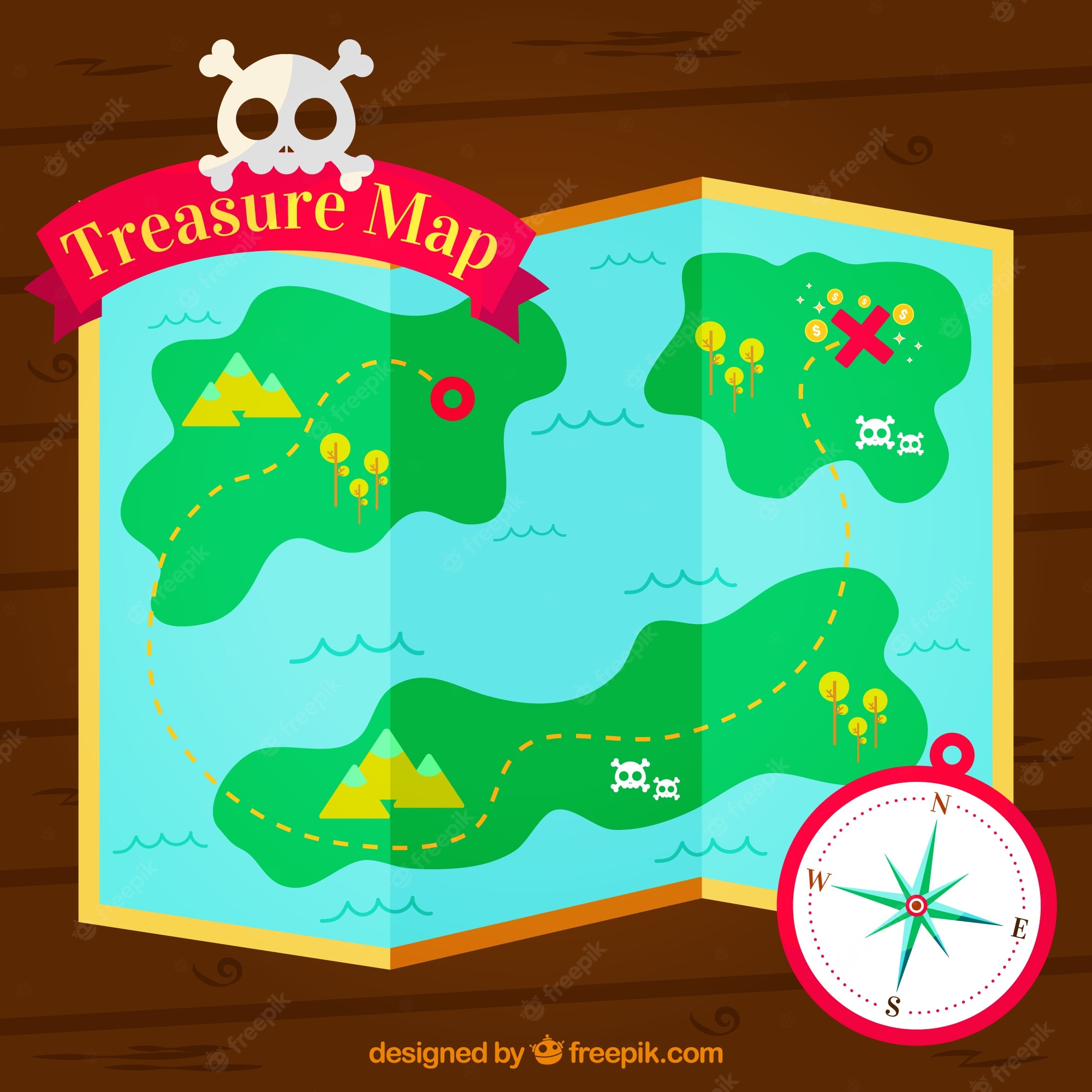 Adventure Map Background