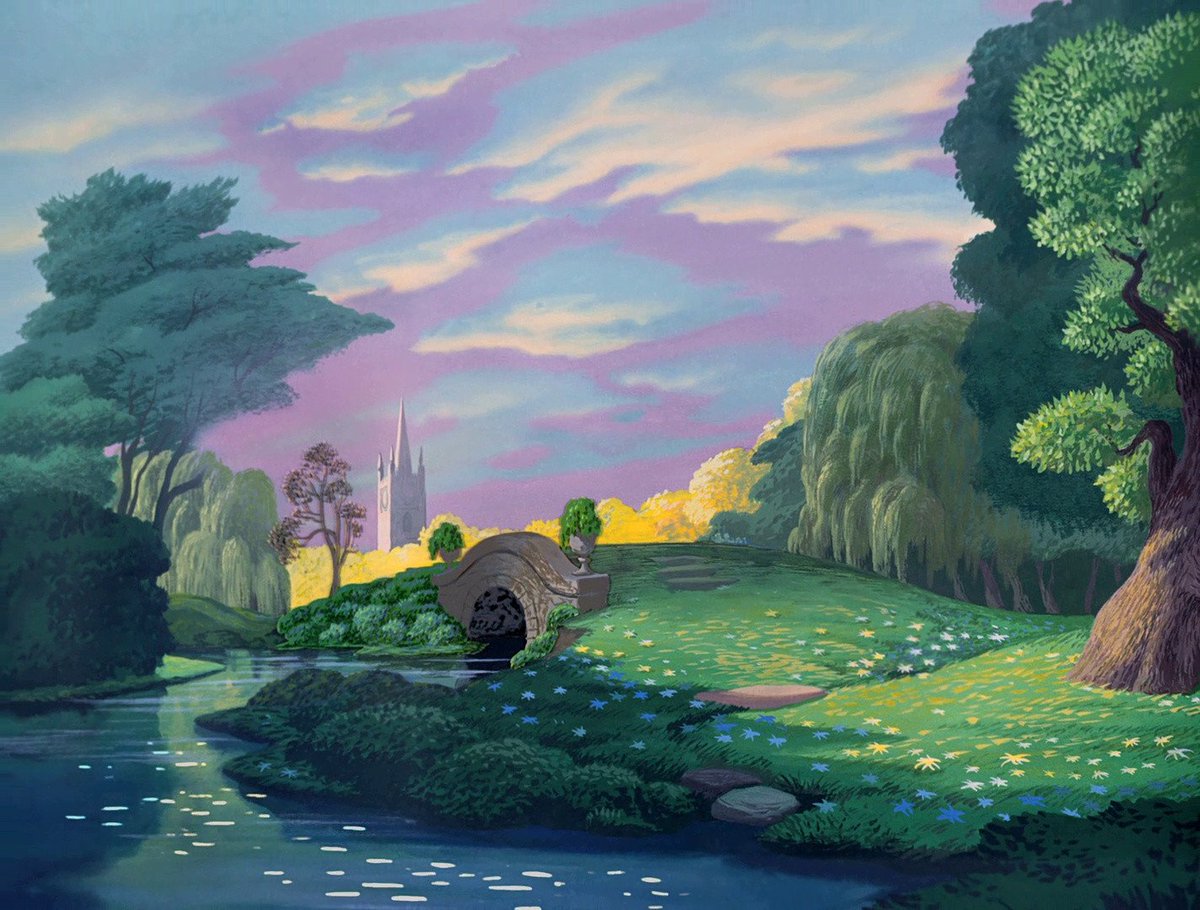 Alice In Wonderland Cartoon Background