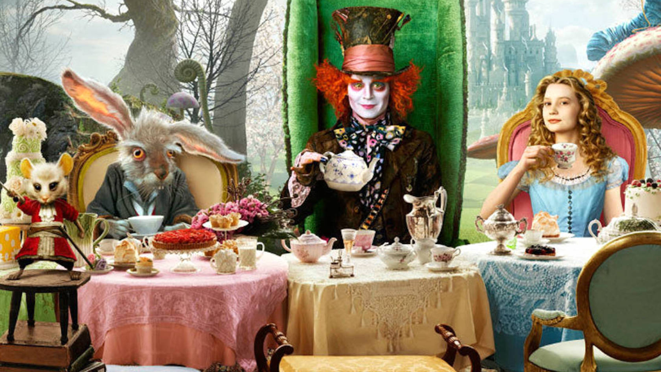 Alice In Wonderland Zoom Background