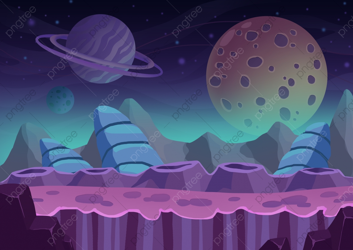 Alien Space Background