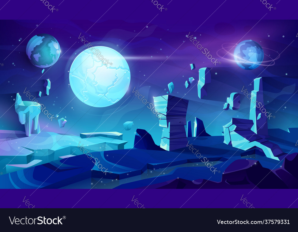 Alien Space Background