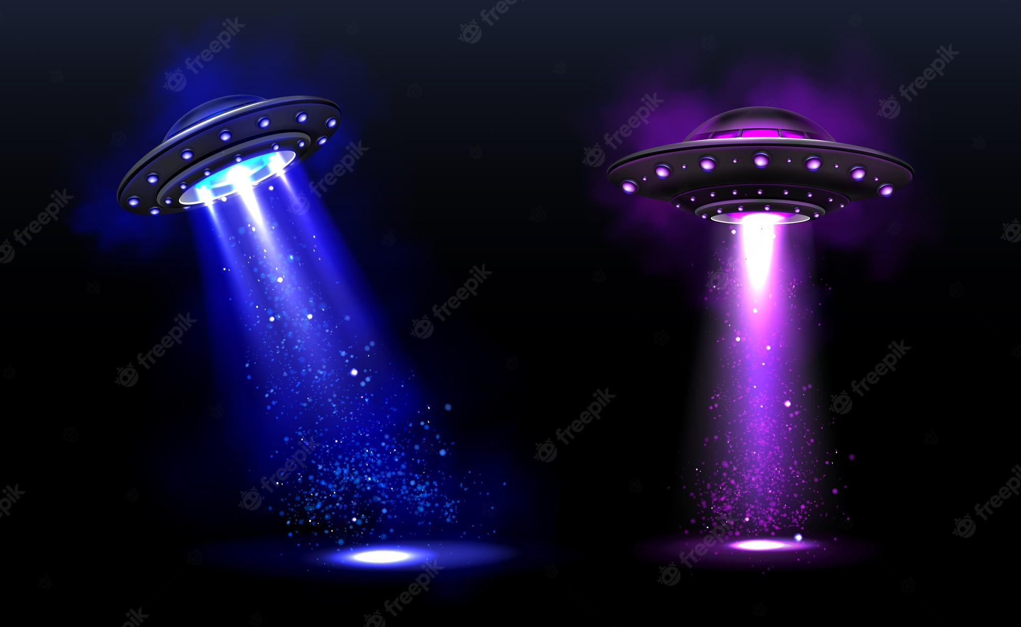 Alien Space Background