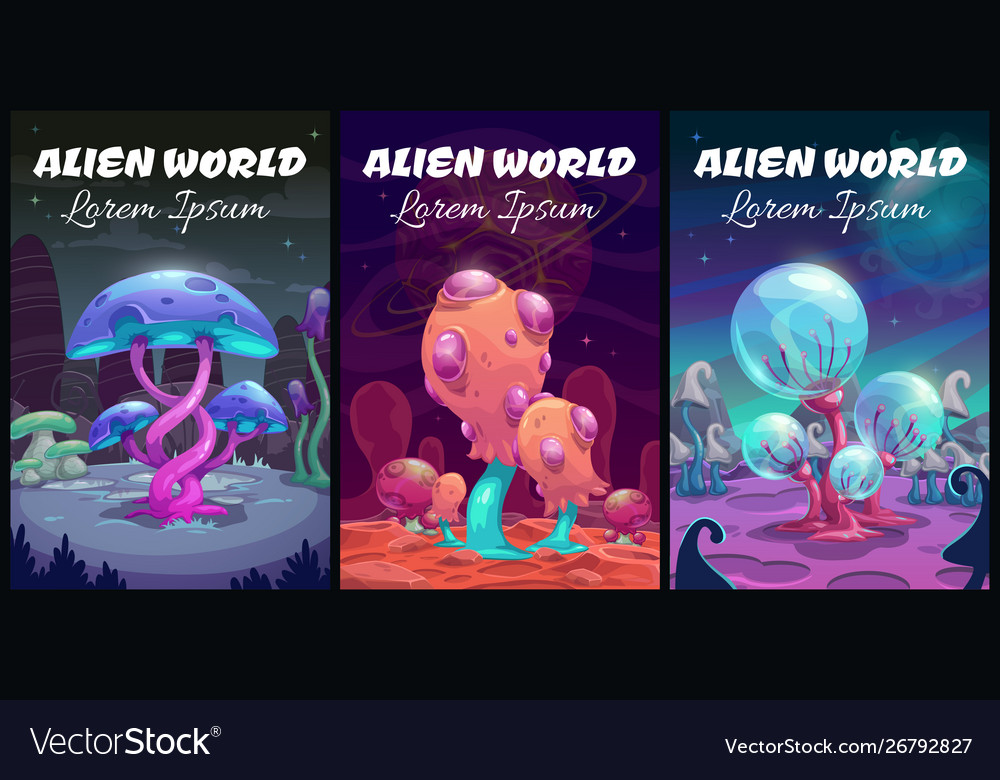 Alien World Background