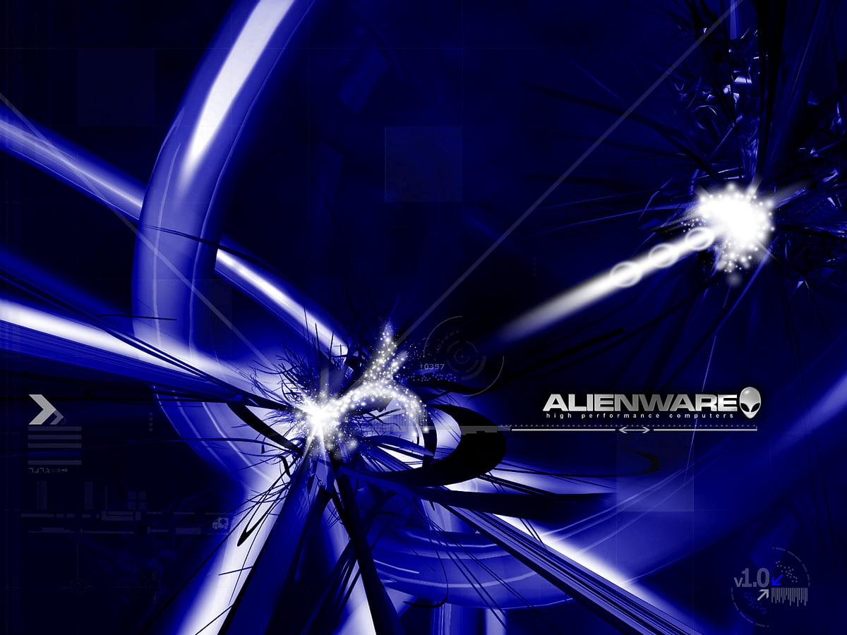 Alienware Background Blue