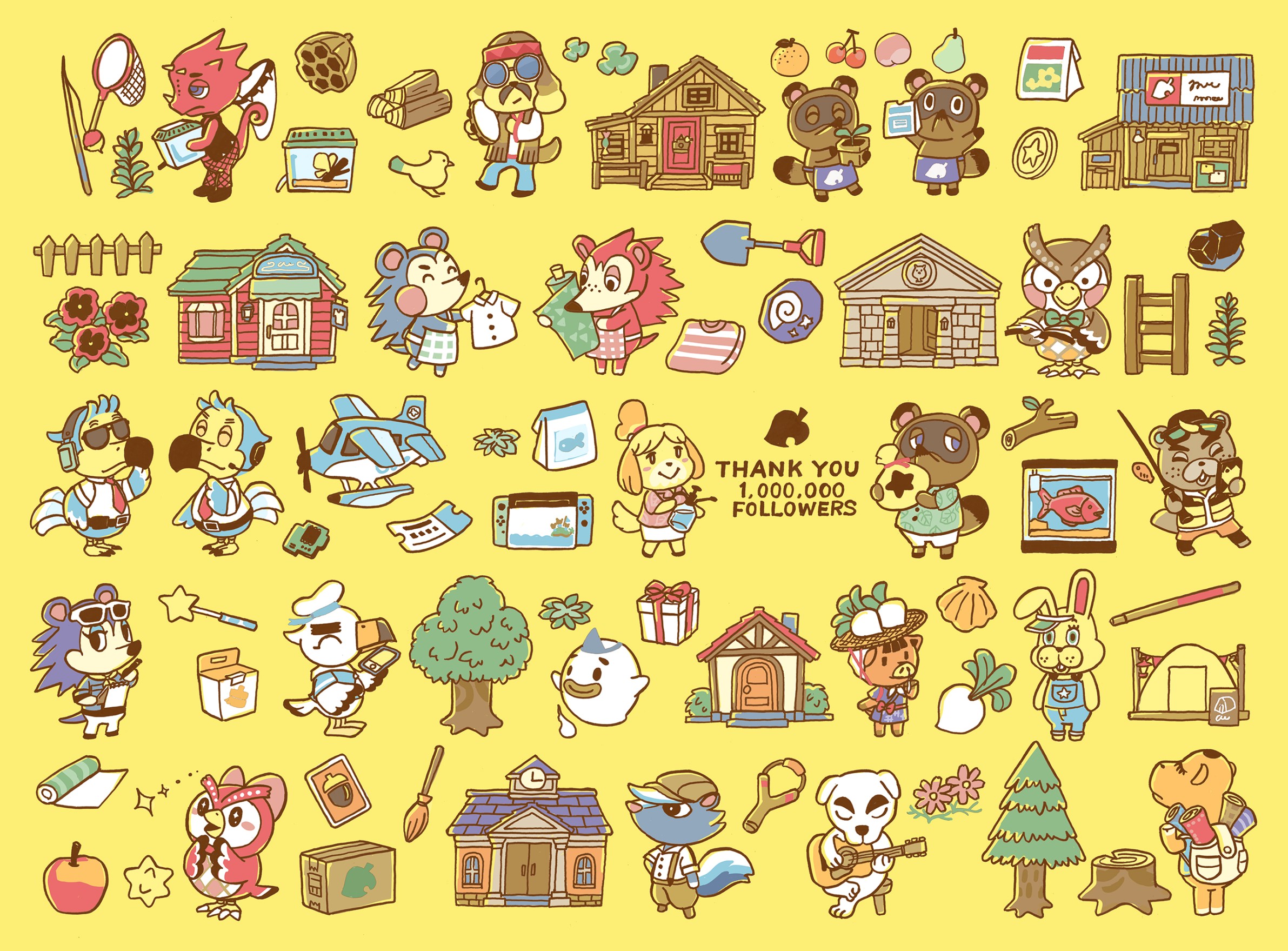 Animal Crossing New Horizons Background