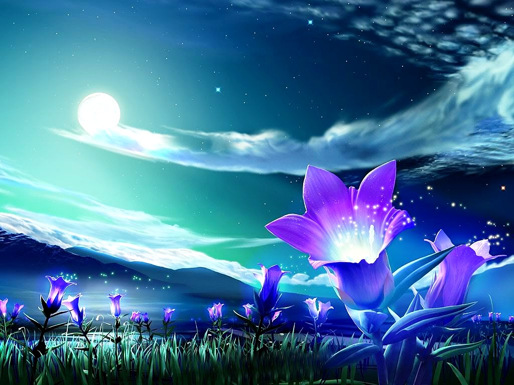 Animated Flower Background