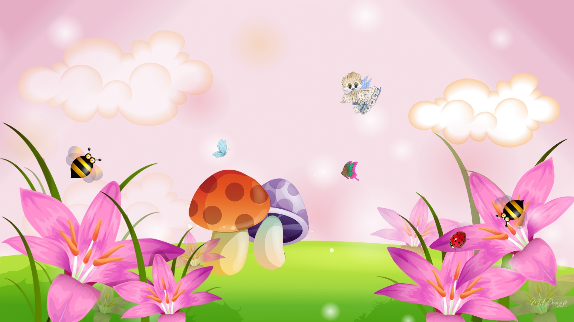 Animated Flower Background