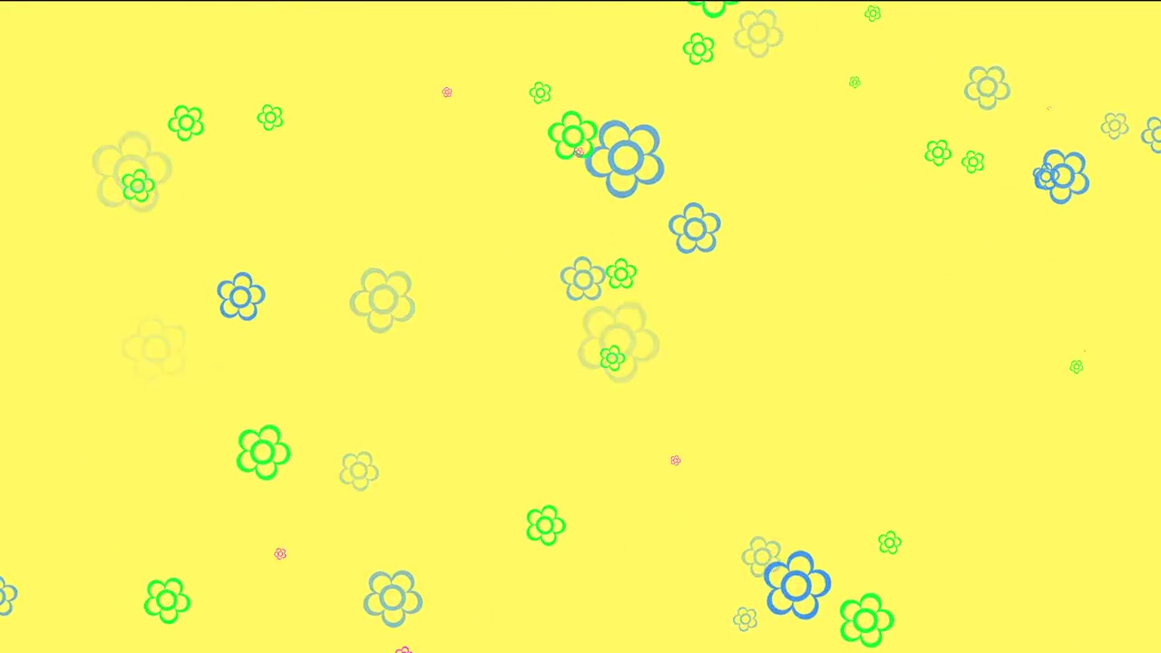 Animated Flower Background