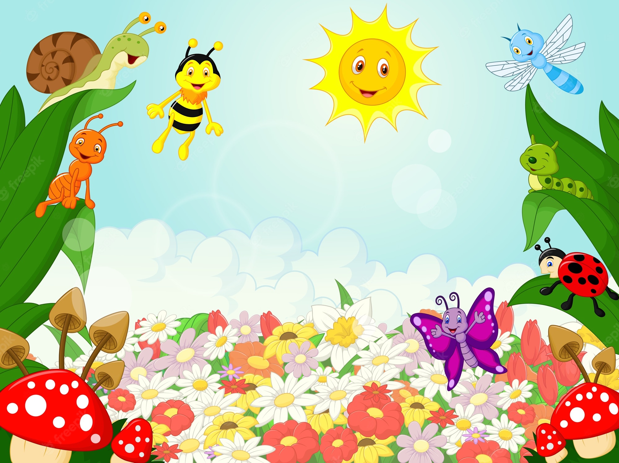 Animated Flower Background