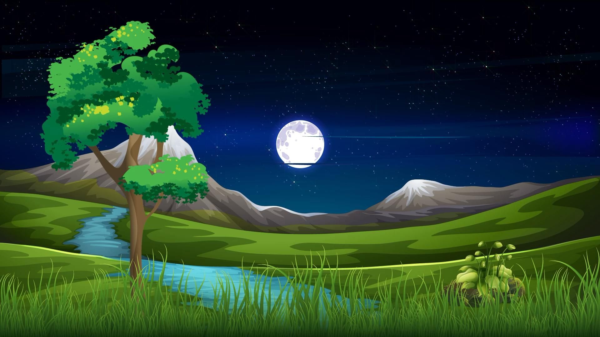 Animated Nature Background