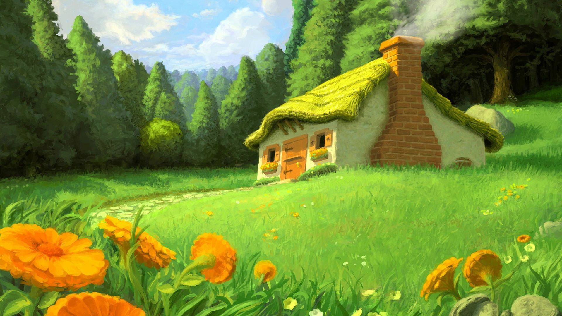 Animated Nature Background