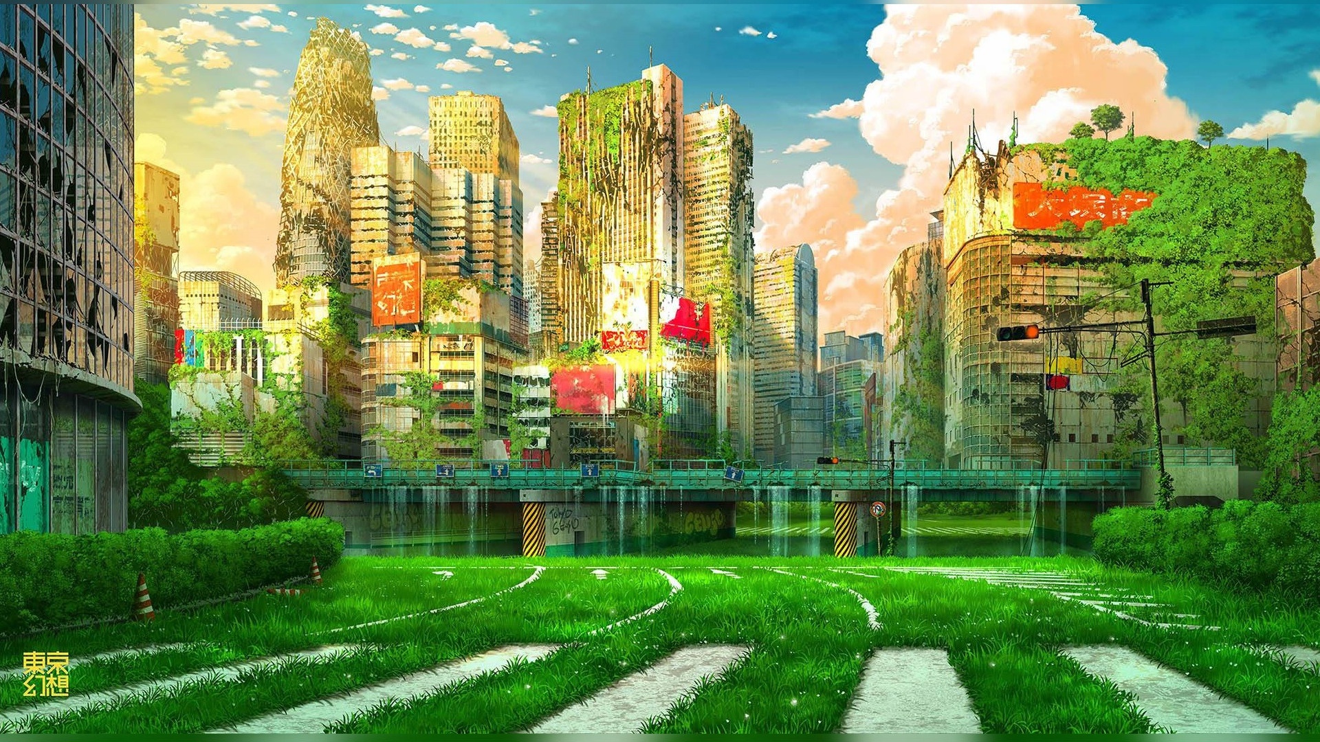 Apocalyptic City Background
