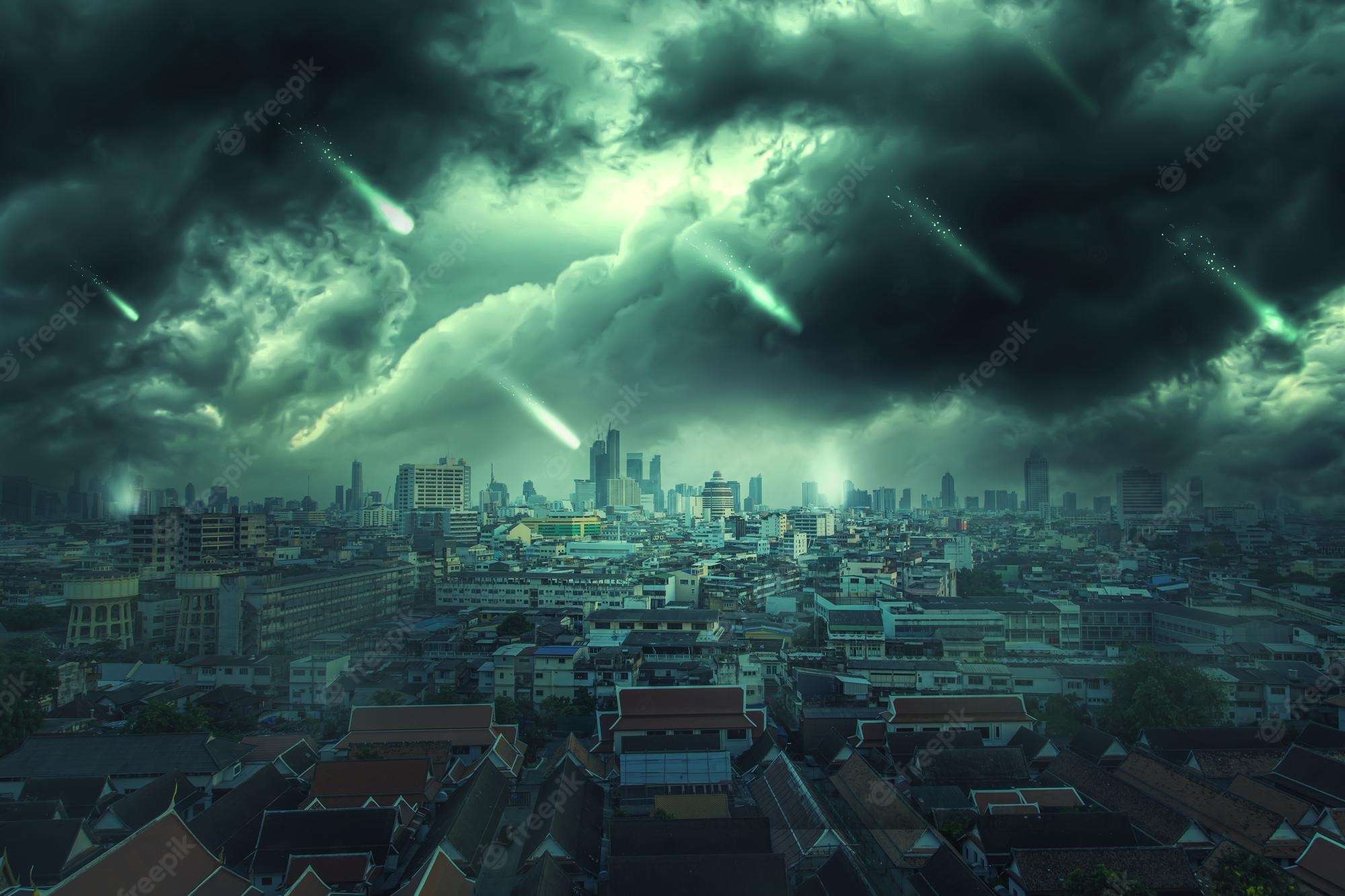 Apocalyptic City Background