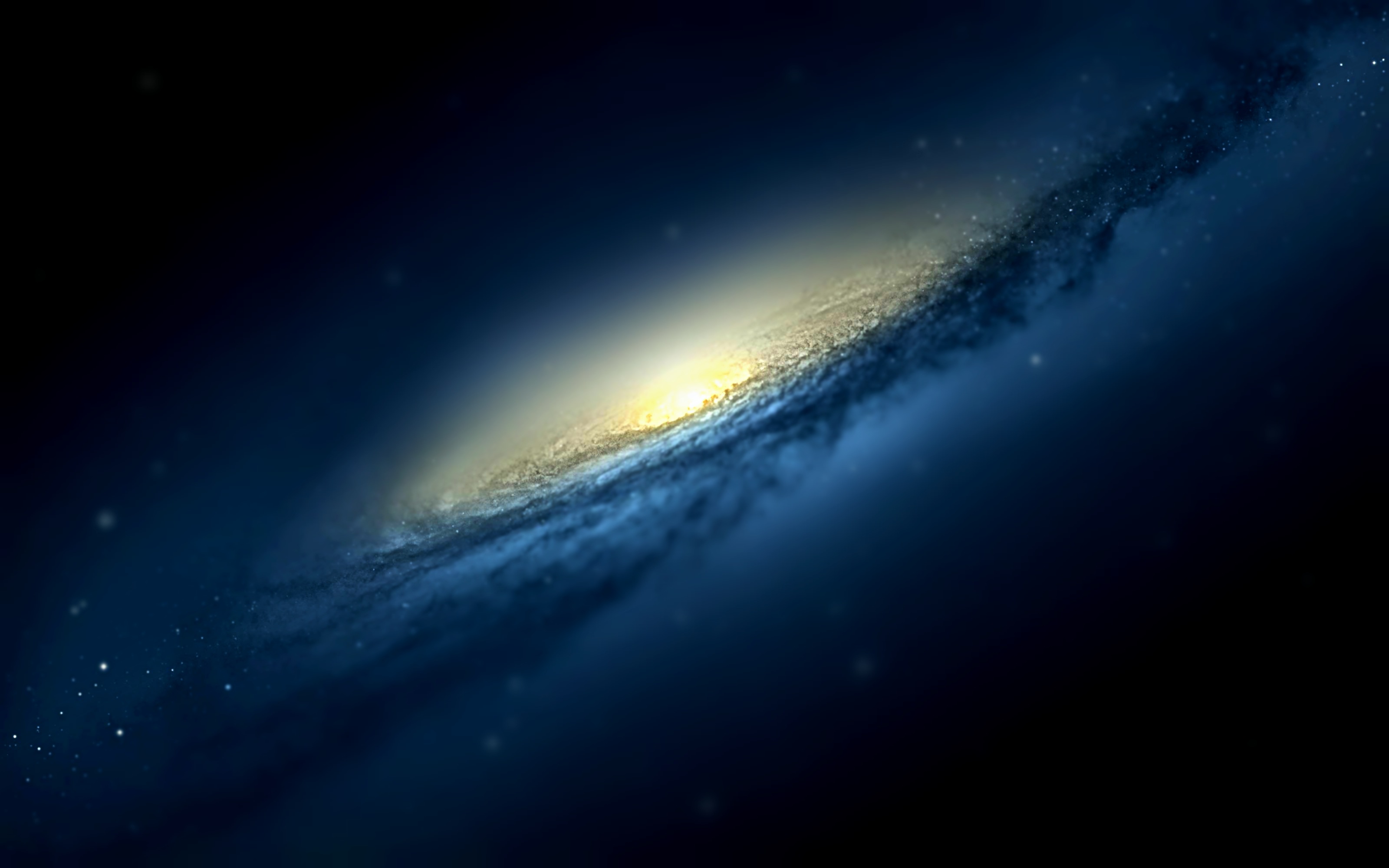 Apple Galaxy Background