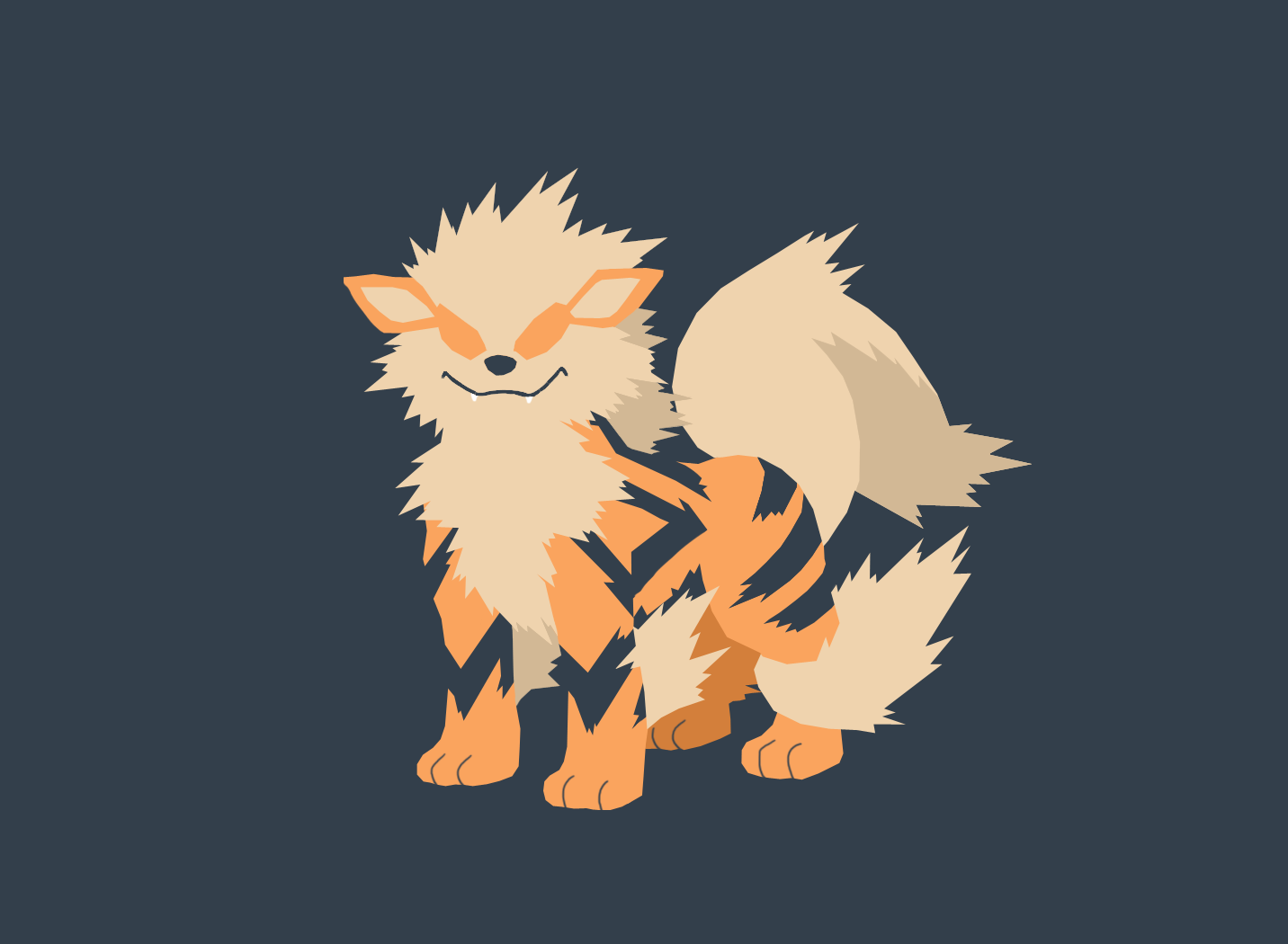 Arcanine Background