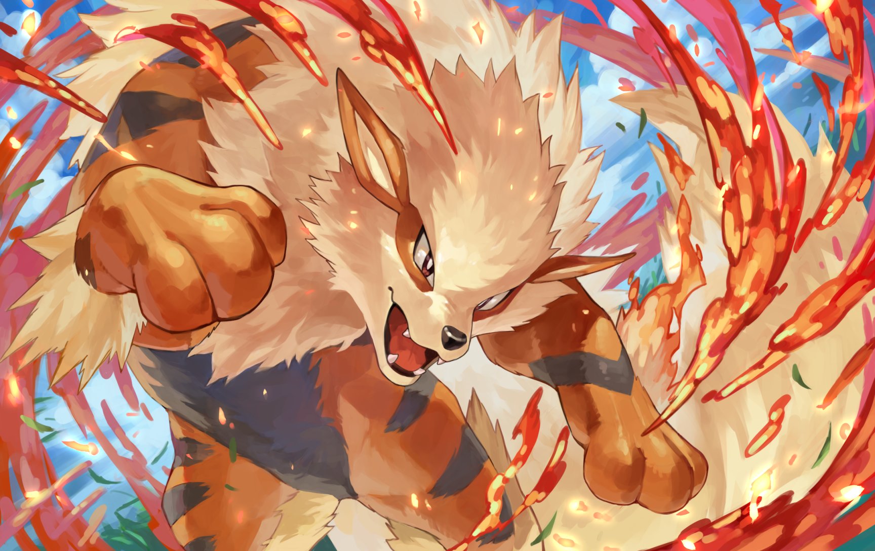 Arcanine Background