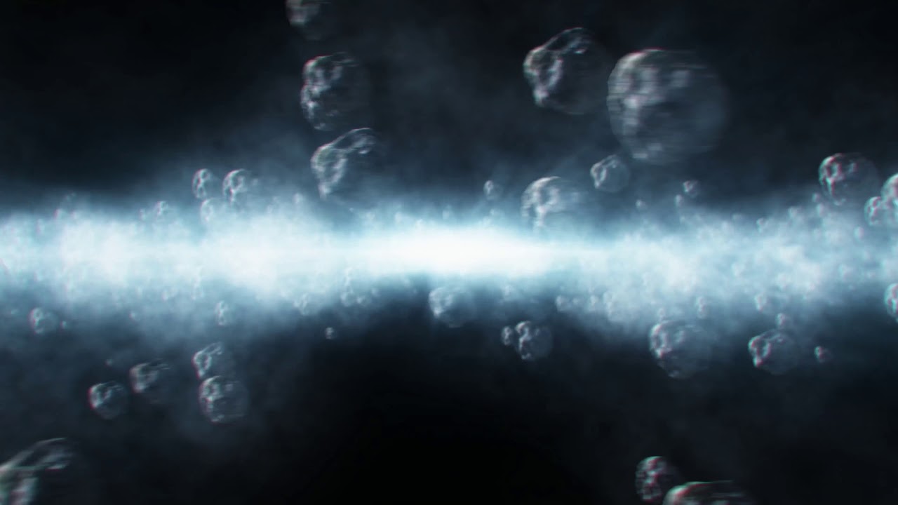 Asteroid Field Background