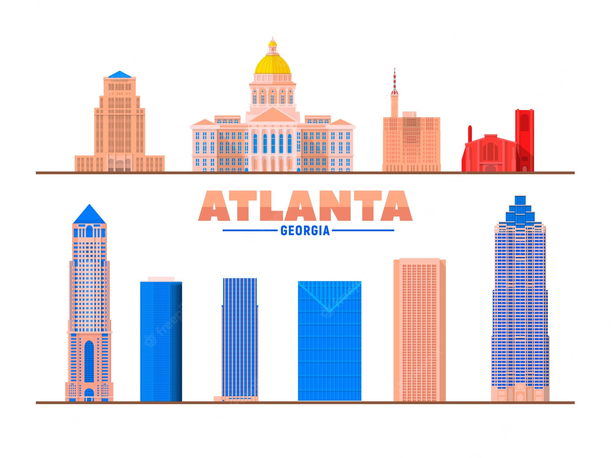 Atlanta City Background