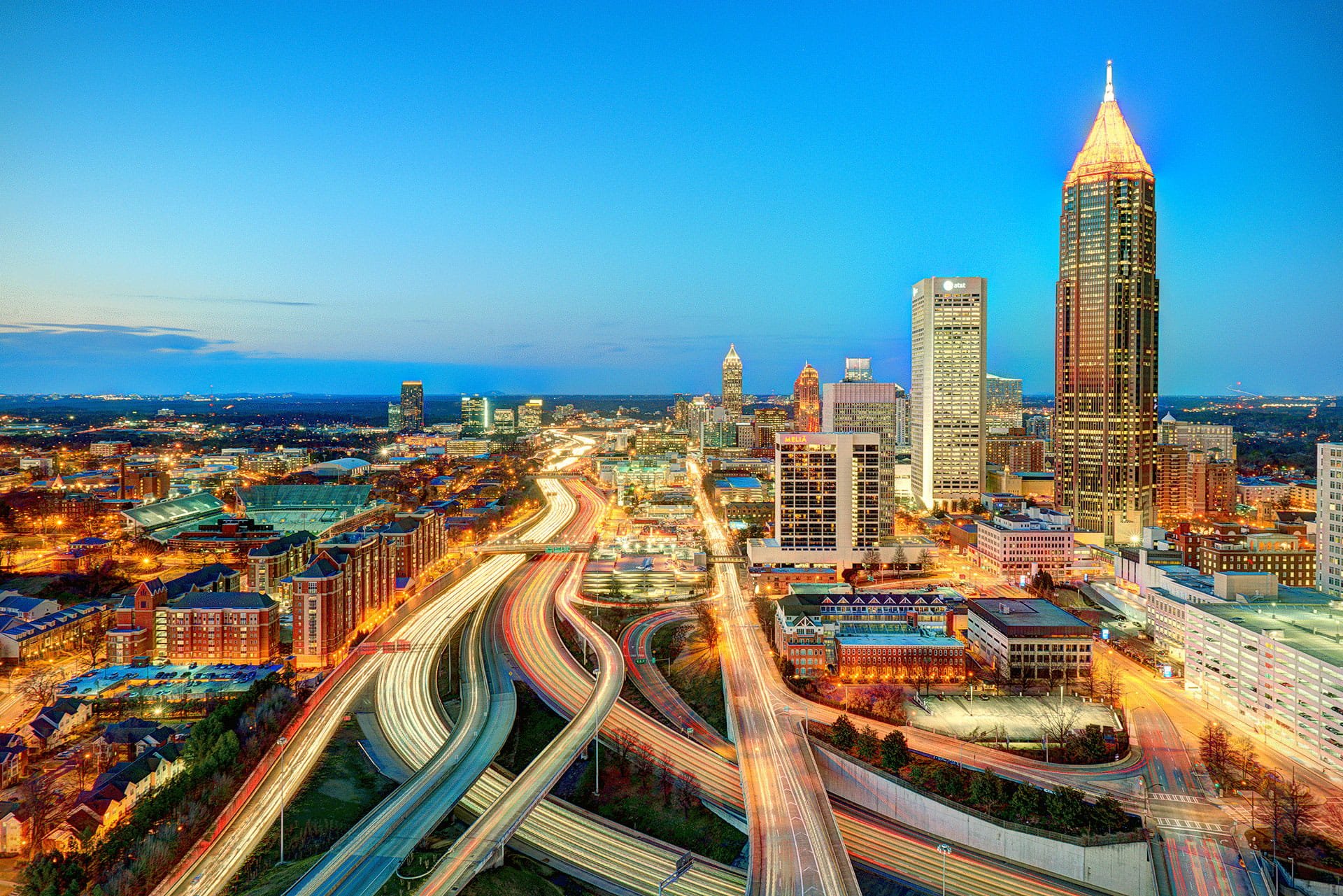 Atlanta City Background