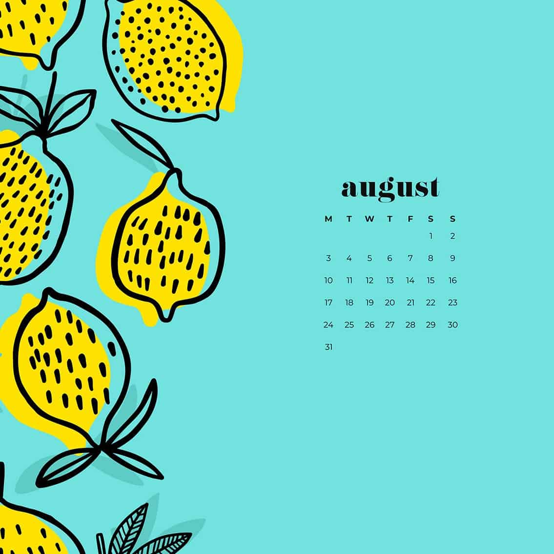 August Background