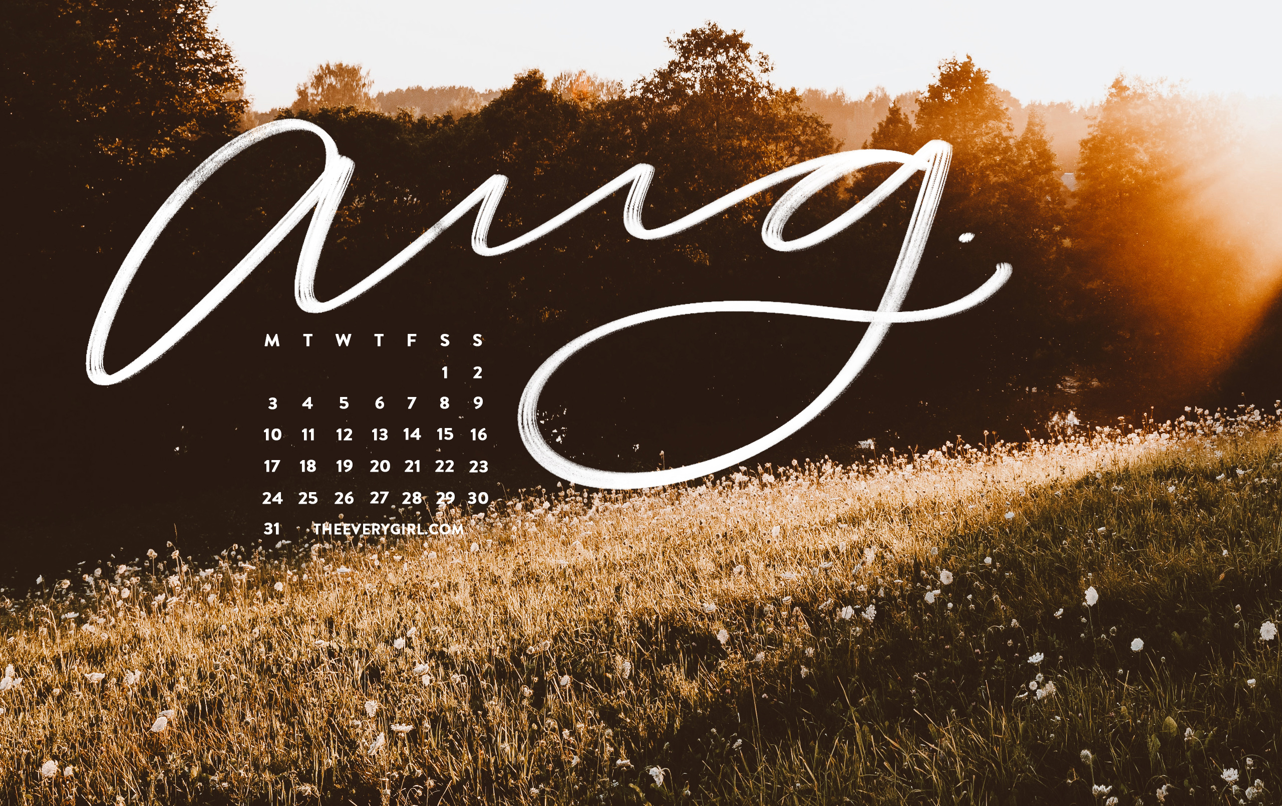 August Background