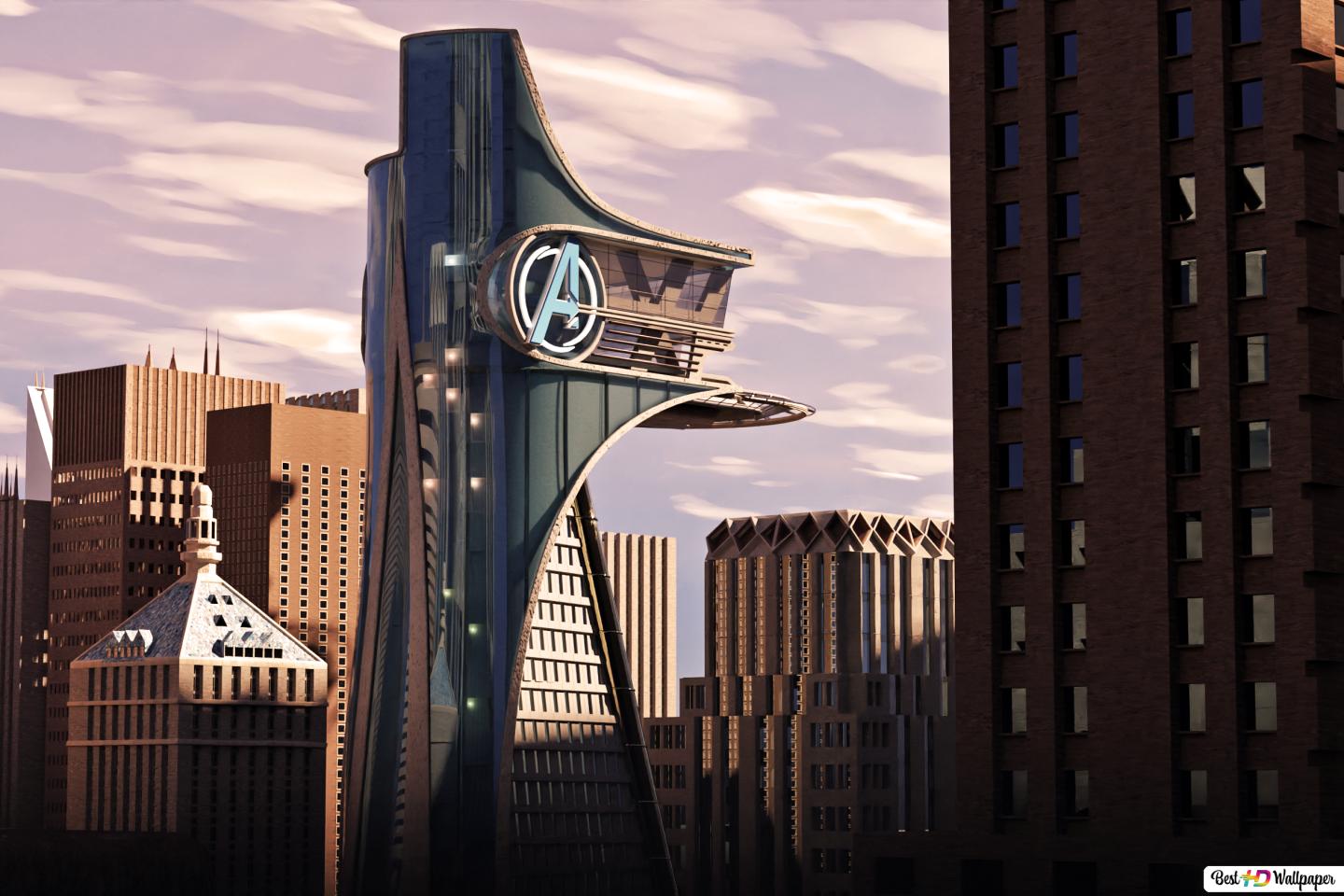 Avengers Tower Background