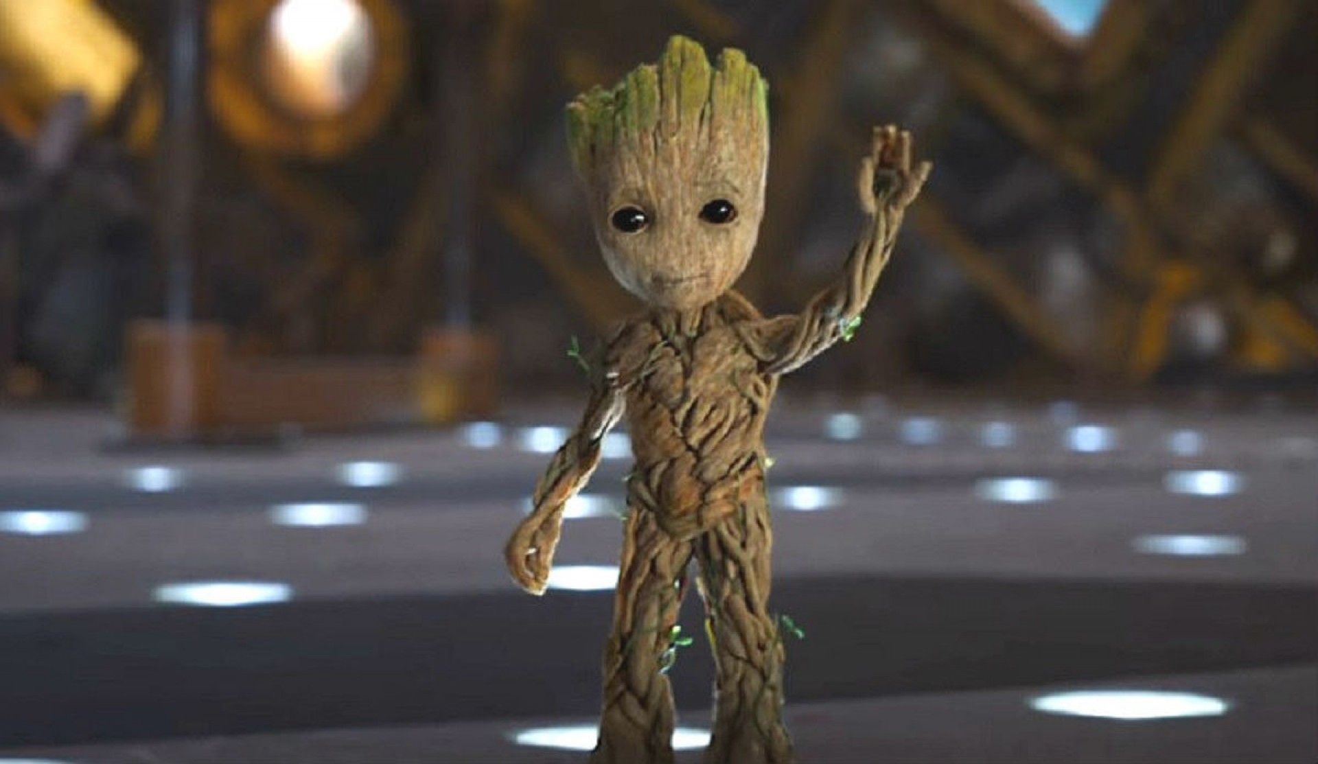 Baby Groot Desktop Background