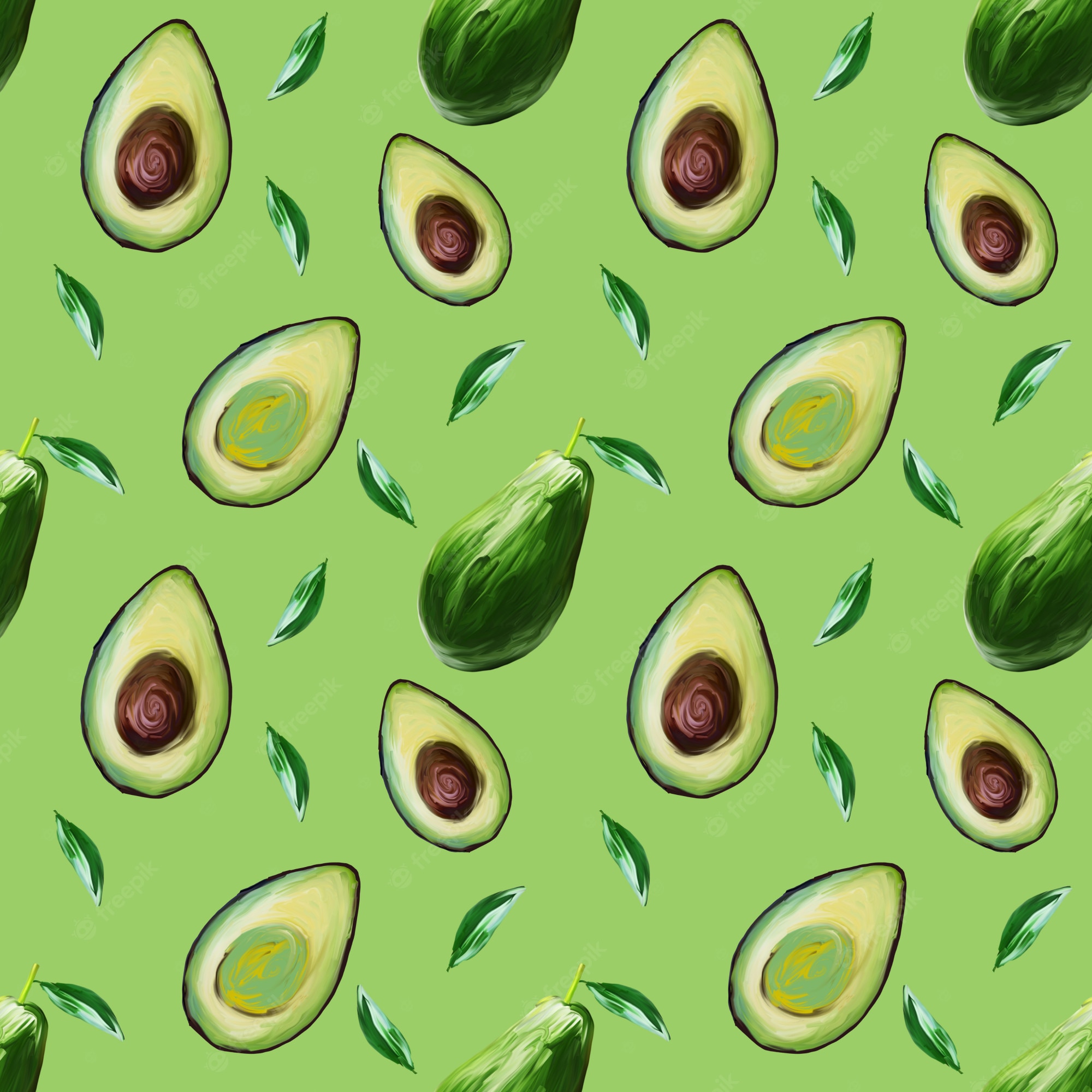 Background Avocado