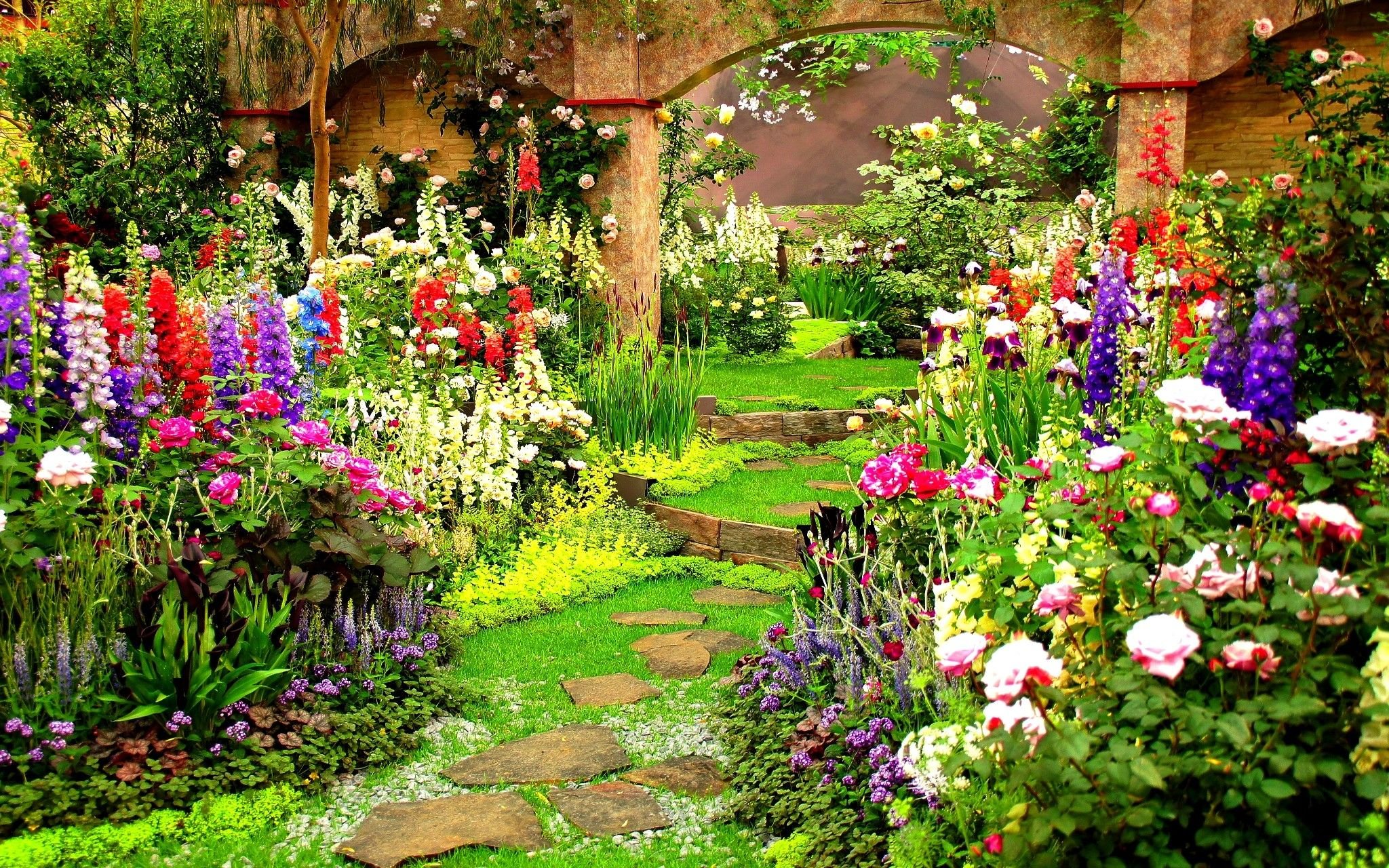 Background Garden