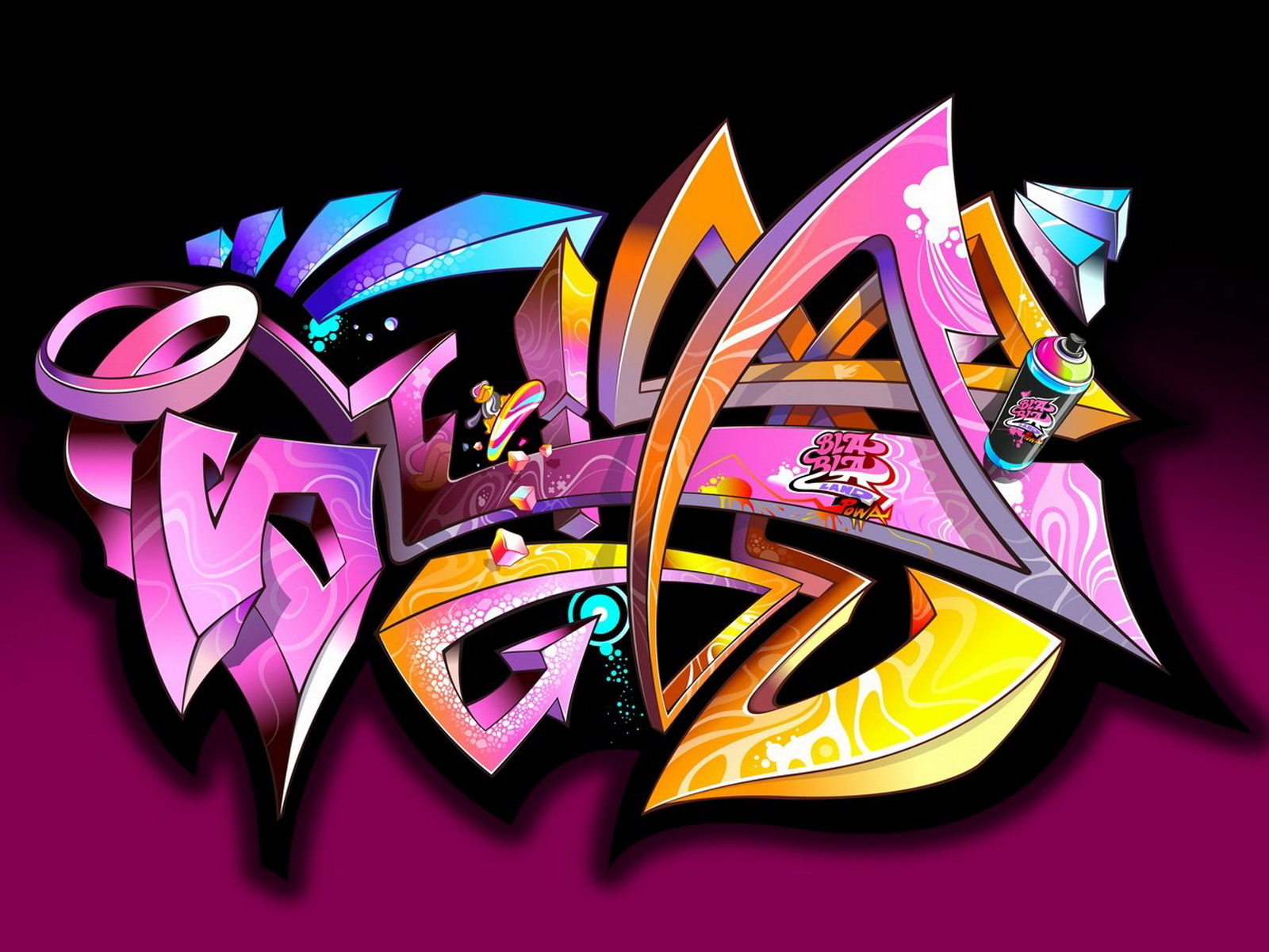 Background Graffiti Designs