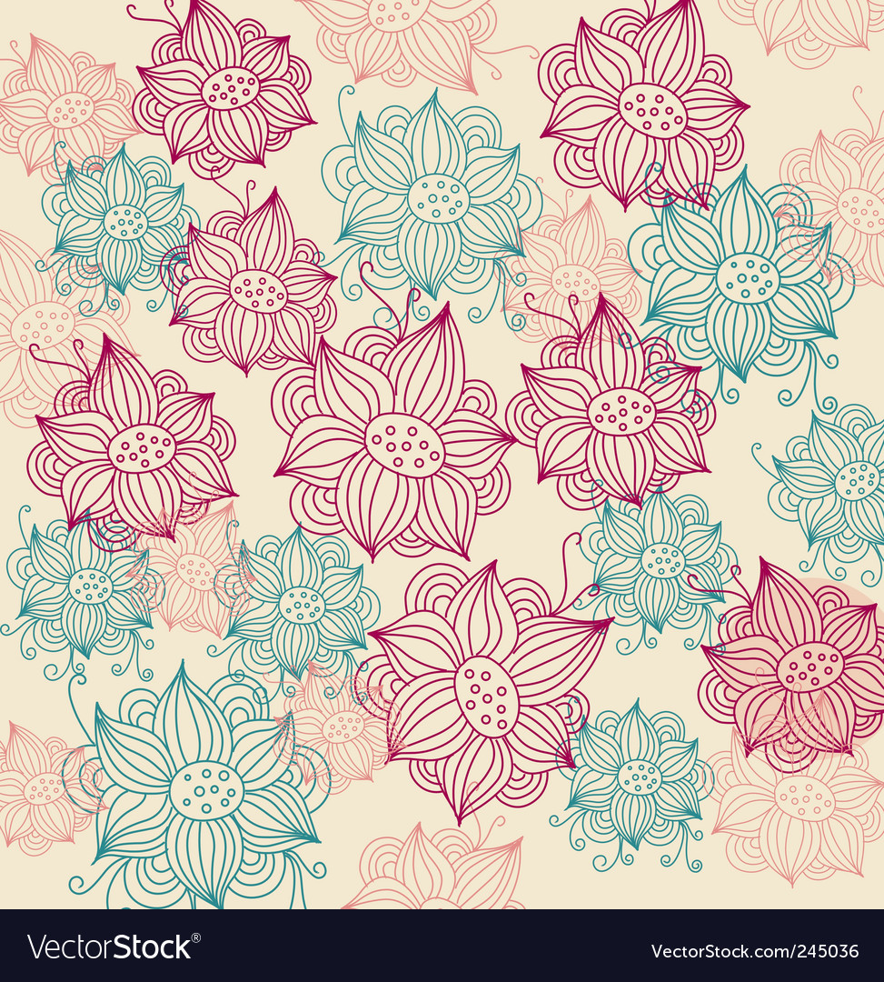 Background Vintage Flower