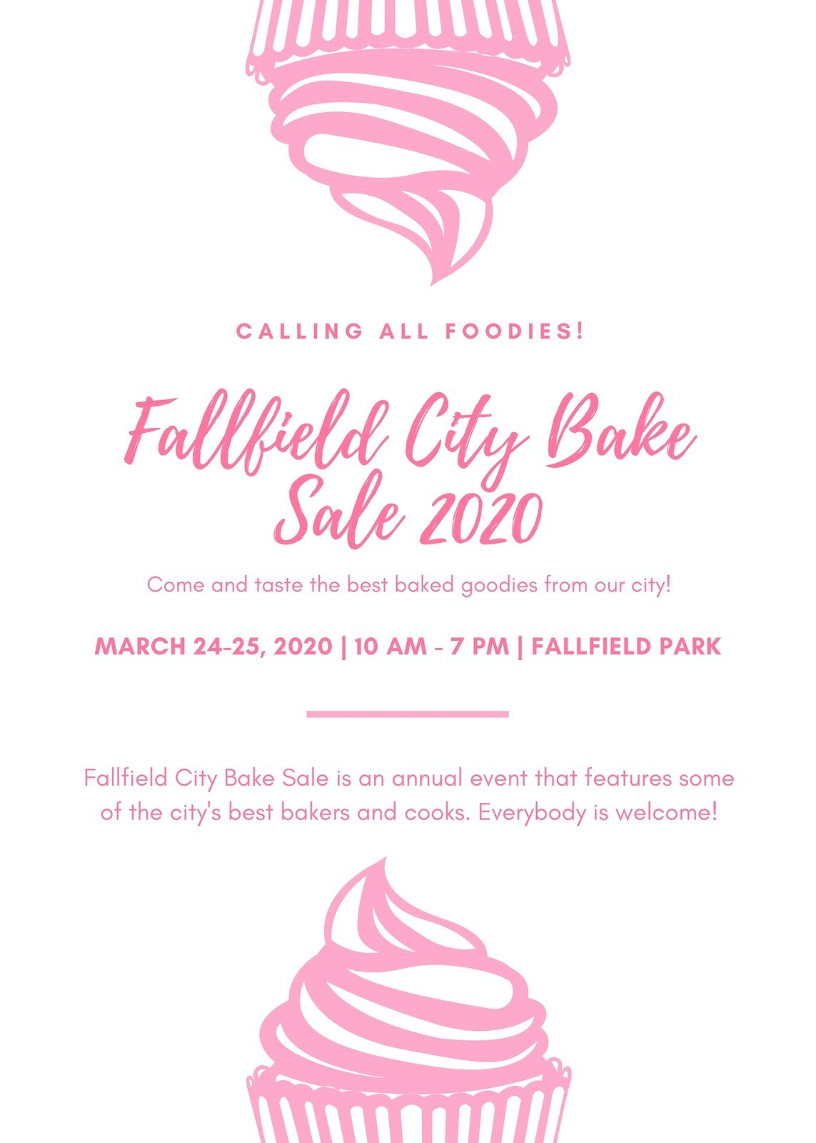 Bake Sale Backgrounds